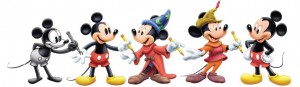 avance en la historia Mickey mouse
