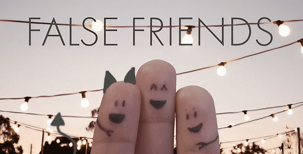 Los 5 false friends más comunes